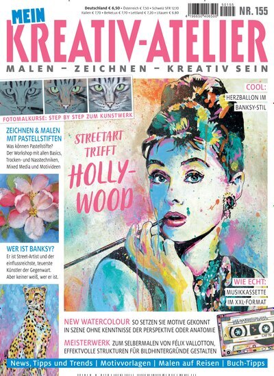 Titelbild der Ausgabe 155/2025 von Mein Kreativ Atelier. Diese Zeitschrift und viele weitere Modemagazine und DIY-Magazine als Abo oder epaper bei United Kiosk online kaufen.