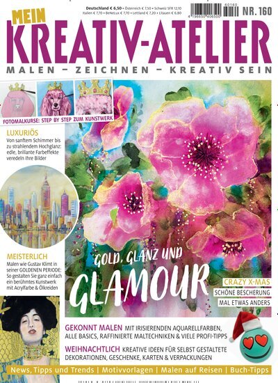 Titelbild der Ausgabe 160/2026 von Mein Kreativ Atelier. Diese Zeitschrift und viele weitere Modemagazine und DIY-Magazine als Abo oder epaper bei United Kiosk online kaufen.