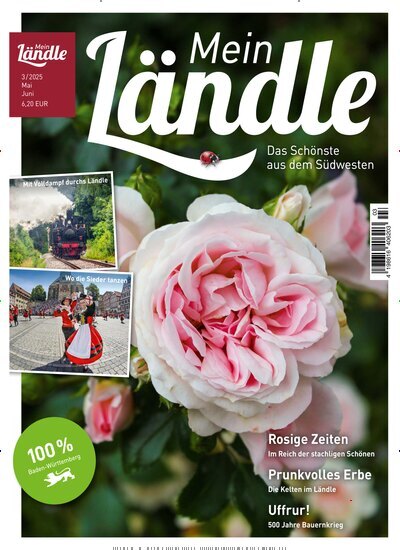 Titelbild der Ausgabe 3/2025 von Mein Ländle. Diese Zeitschrift und viele weitere Gartenzeitschriften und Wohnzeitschriften als Abo oder epaper bei United Kiosk online kaufen.