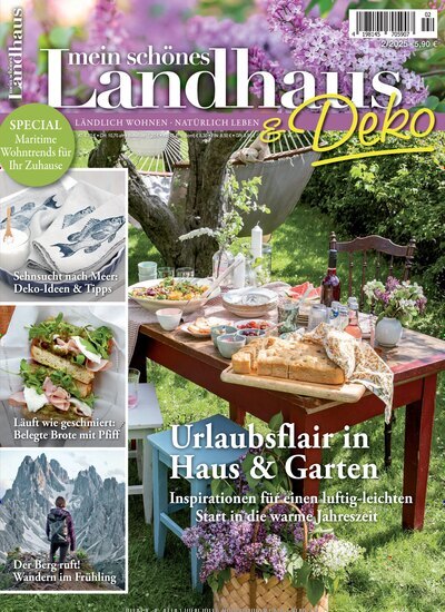 Titelbild der Ausgabe 2/2025 von Mein schönes Landhaus. Diese Zeitschrift und viele weitere Gartenzeitschriften und Wohnzeitschriften als Abo oder epaper bei United Kiosk online kaufen.