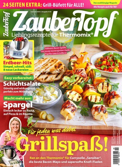 Titelbild der Ausgabe 4/2025 von mein ZauberTopf. Diese Zeitschrift und viele weitere Kochzeitschriften und Backzeitschriften als Abo oder epaper bei United Kiosk online kaufen.