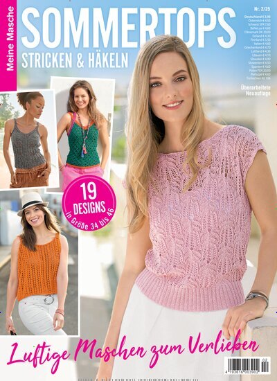 Titelbild der Ausgabe 2/2025 von Meine Masche. Diese Zeitschrift und viele weitere Modemagazine und DIY-Magazine als Abo oder epaper bei United Kiosk online kaufen.