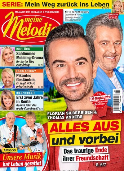 Titelbild der Ausgabe 10/2025 von Meine Melodie. Diese Zeitschrift und viele weitere Frauenzeitschriften als Abo oder epaper bei United Kiosk online kaufen.