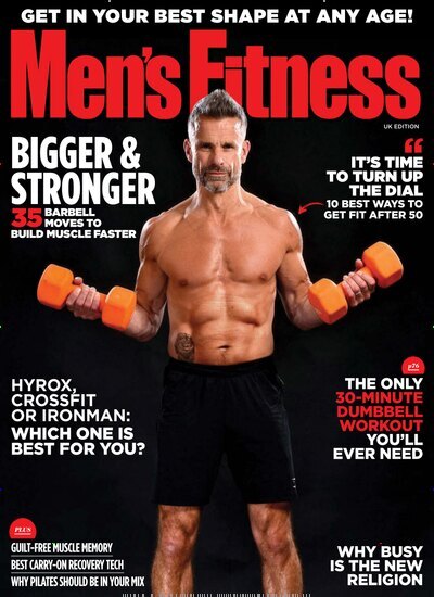 Titelbild der Ausgabe 9/2025 von Mens Fitness UK. Diese Zeitschrift und viele weitere Sportmagazine als Abo oder epaper bei United Kiosk online kaufen.