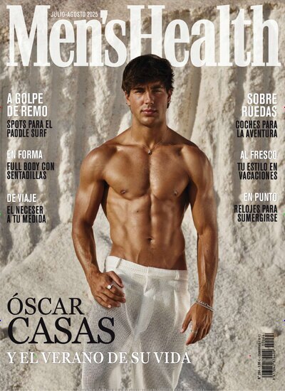 Titelbild der Ausgabe 7/2025 von Mens Health Spanien. Diese Zeitschrift und viele weitere Wirtschaftsmagazine und Politikmagazine als Abo oder epaper bei United Kiosk online kaufen.