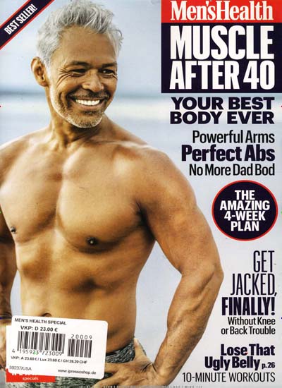 Titelbild der Ausgabe 9/2022 von Mens Health Special USA. Diese Zeitschrift und viele weitere Sportmagazine als Abo oder epaper bei United Kiosk online kaufen.
