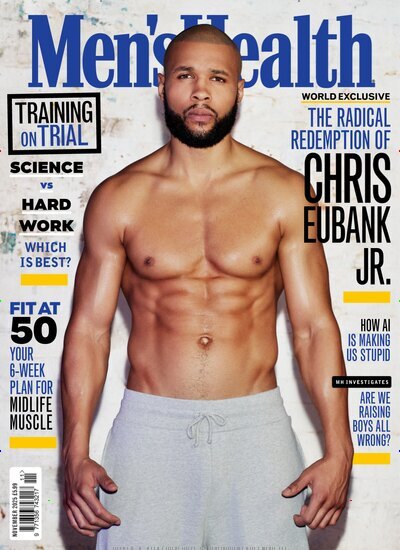 Titelbild der Ausgabe 11/2025 von Mens Health UK. Diese Zeitschrift und viele weitere Wirtschaftsmagazine und Politikmagazine als Abo oder epaper bei United Kiosk online kaufen.