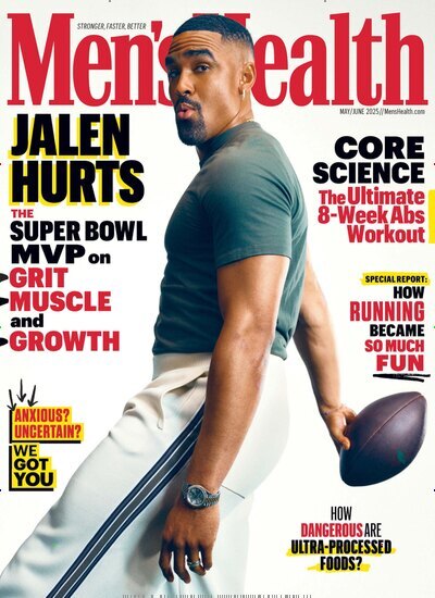 Titelbild der Ausgabe 3/2025 von Mens Health USA. Diese Zeitschrift und viele weitere Wirtschaftsmagazine und Politikmagazine als Abo oder epaper bei United Kiosk online kaufen.