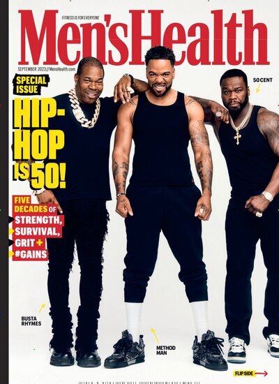 Titelbild der Ausgabe 7/2023 von Mens Health USA. Diese Zeitschrift und viele weitere Wirtschaftsmagazine und Politikmagazine als Abo oder epaper bei United Kiosk online kaufen.