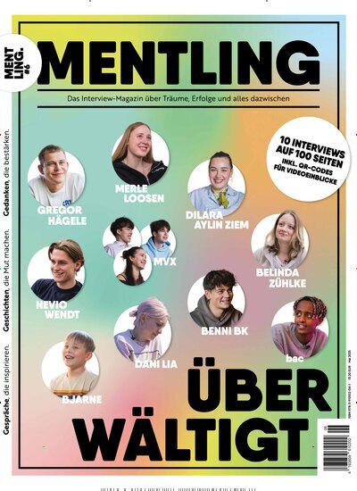 Titelbild der Ausgabe 1/2025 von Mentling Magazin. Diese Zeitschrift und viele weitere Lifestylemagazine und Peoplemagazine als Abo oder epaper bei United Kiosk online kaufen.