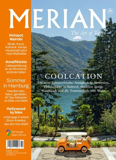 Titelbild der Ausgabe 2/2025 von Merian. Diese Zeitschrift und viele weitere Reisemagazine, Freizeitmagazine und Wissensmagazine als Abo oder epaper bei United Kiosk online kaufen.
