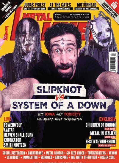 Titelbild der Ausgabe 5/2026 von Metal Hammer. Diese Zeitschrift und viele weitere Reisemagazine, Freizeitmagazine und Wissensmagazine als Abo oder epaper bei United Kiosk online kaufen.