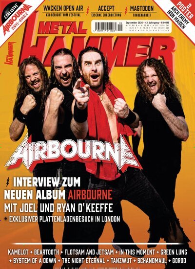 Titelbild der Ausgabe 9/2026 von Metal Hammer. Diese Zeitschrift und viele weitere Reisemagazine, Freizeitmagazine und Wissensmagazine als Abo oder epaper bei United Kiosk online kaufen.