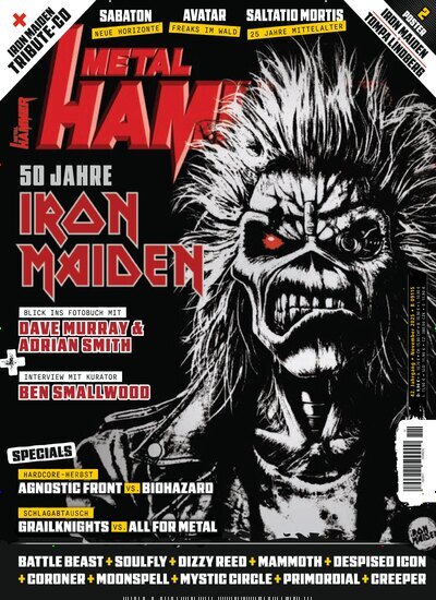 Titelbild der Ausgabe 11/2025 von Metal Hammer. Diese Zeitschrift und viele weitere Reisemagazine, Freizeitmagazine und Wissensmagazine als Abo oder epaper bei United Kiosk online kaufen.