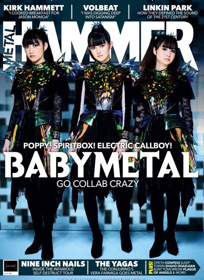 Titelbild der Ausgabe 7/2025 von Metal Hammer UK. Diese Zeitschrift und viele weitere Reisemagazine, Freizeitmagazine und Wissensmagazine als Abo oder epaper bei United Kiosk online kaufen.