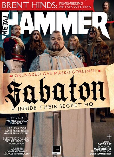 Titelbild der Ausgabe 406/2025 von Metal Hammer UK. Diese Zeitschrift und viele weitere Reisemagazine, Freizeitmagazine und Wissensmagazine als Abo oder epaper bei United Kiosk online kaufen.