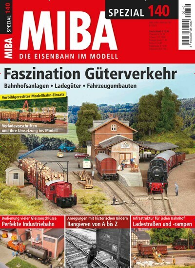 Titelbild der Ausgabe 140/2023 von MIBA Spezial. Diese Zeitschrift und viele weitere Reisemagazine, Freizeitmagazine und Wissensmagazine als Abo oder epaper bei United Kiosk online kaufen.