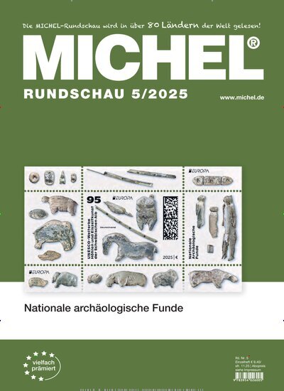 Titelbild der Ausgabe 5/2025 von Michel-Rundschau. Diese Zeitschrift und viele weitere Reisemagazine, Freizeitmagazine und Wissensmagazine als Abo oder epaper bei United Kiosk online kaufen.