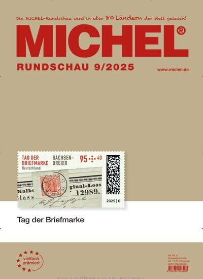 Titelbild der Ausgabe 9/2025 von Michel-Rundschau. Diese Zeitschrift und viele weitere Reisemagazine, Freizeitmagazine und Wissensmagazine als Abo oder epaper bei United Kiosk online kaufen.