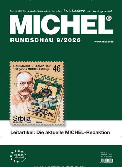 Titelbild der Ausgabe 9/2026 von Michel-Rundschau. Diese Zeitschrift und viele weitere Reisemagazine, Freizeitmagazine und Wissensmagazine als Abo oder epaper bei United Kiosk online kaufen.