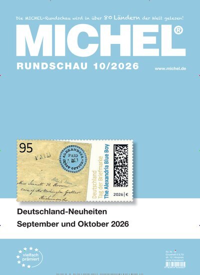 Titelbild der Ausgabe 10/2026 von Michel-Rundschau. Diese Zeitschrift und viele weitere Reisemagazine, Freizeitmagazine und Wissensmagazine als Abo oder epaper bei United Kiosk online kaufen.