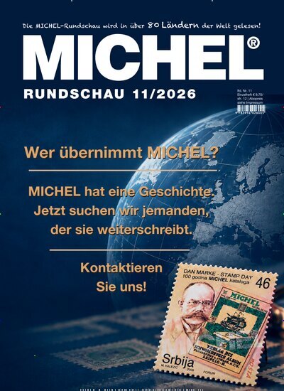 Titelbild der Ausgabe 11/2026 von Michel-Rundschau. Diese Zeitschrift und viele weitere Reisemagazine, Freizeitmagazine und Wissensmagazine als Abo oder epaper bei United Kiosk online kaufen.