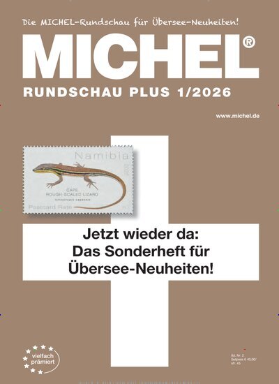 Titelbild der Ausgabe 1/2026 von Michel-Rundschau Plus. Diese Zeitschrift und viele weitere Reisemagazine, Freizeitmagazine und Wissensmagazine als Abo oder epaper bei United Kiosk online kaufen.