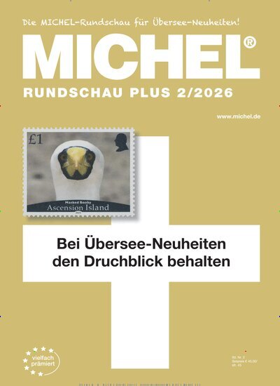 Titelbild der Ausgabe 2/2026 von Michel-Rundschau Plus. Diese Zeitschrift und viele weitere Reisemagazine, Freizeitmagazine und Wissensmagazine als Abo oder epaper bei United Kiosk online kaufen.