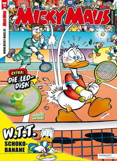 Titelbild der Ausgabe 14/2026 von Micky Maus Magazin. Diese Zeitschrift und viele weitere Jugendzeitschriften und Kinderzeitschriften als Abo oder epaper bei United Kiosk online kaufen.