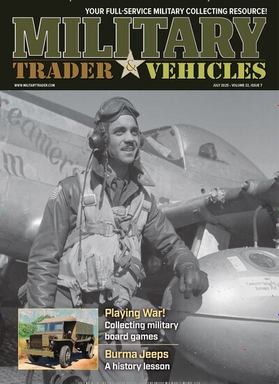 Titelbild der Ausgabe 7/2025 von Military Trader. Diese Zeitschrift und viele weitere Reisemagazine, Freizeitmagazine und Wissensmagazine als Abo oder epaper bei United Kiosk online kaufen.
