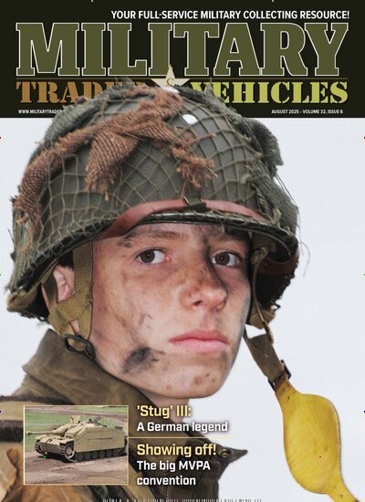Titelbild der Ausgabe 8/2025 von Military Trader. Diese Zeitschrift und viele weitere Reisemagazine, Freizeitmagazine und Wissensmagazine als Abo oder epaper bei United Kiosk online kaufen.