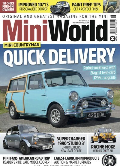 Titelbild der Ausgabe 5/2024 von Mini World. Diese Zeitschrift und viele weitere Automagazine und Motorradzeitschriften als Abo oder epaper bei United Kiosk online kaufen.
