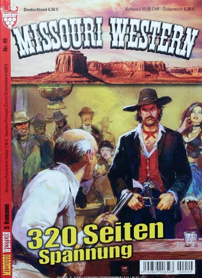 Titelbild der Ausgabe 49/2023 von Missouri Western. Diese Zeitschrift und viele weitere Groschenromane und Rätselhefte als Abo oder epaper bei United Kiosk online kaufen.