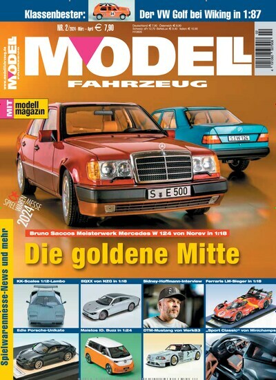 Titelbild der Ausgabe 2/2024 von Modell Fahrzeug. Diese Zeitschrift und viele weitere Reisemagazine, Freizeitmagazine und Wissensmagazine als Abo oder epaper bei United Kiosk online kaufen.