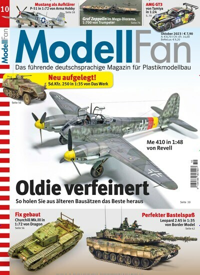 Titelbild der Ausgabe 10/2023 von ModellFan. Diese Zeitschrift und viele weitere Reisemagazine, Freizeitmagazine und Wissensmagazine als Abo oder epaper bei United Kiosk online kaufen.