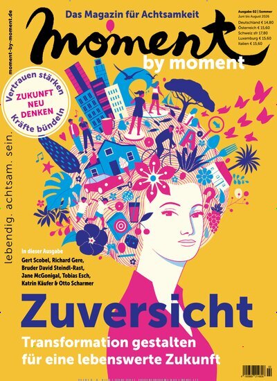 Titelbild der Ausgabe 2/2026 von moment by moment. Diese Zeitschrift und viele weitere Reisemagazine, Freizeitmagazine und Wissensmagazine als Abo oder epaper bei United Kiosk online kaufen.