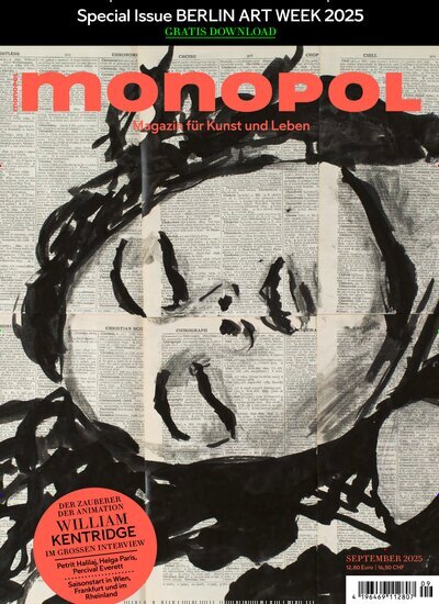 Titelbild der Ausgabe 9/2025 von Monopol. Diese Zeitschrift und viele weitere Reisemagazine, Freizeitmagazine und Wissensmagazine als Abo oder epaper bei United Kiosk online kaufen.