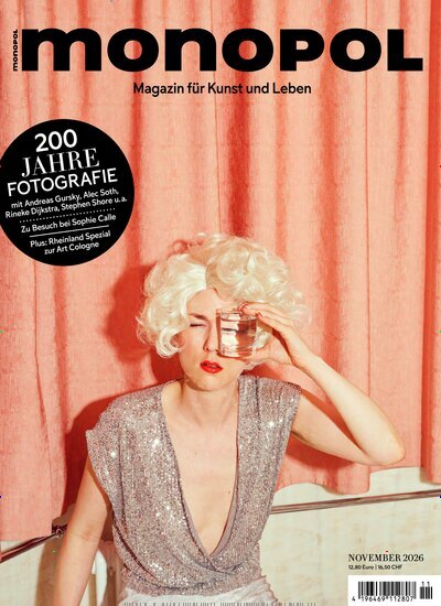 Titelbild der Ausgabe 11/2026 von Monopol. Diese Zeitschrift und viele weitere Reisemagazine, Freizeitmagazine und Wissensmagazine als Abo oder epaper bei United Kiosk online kaufen.