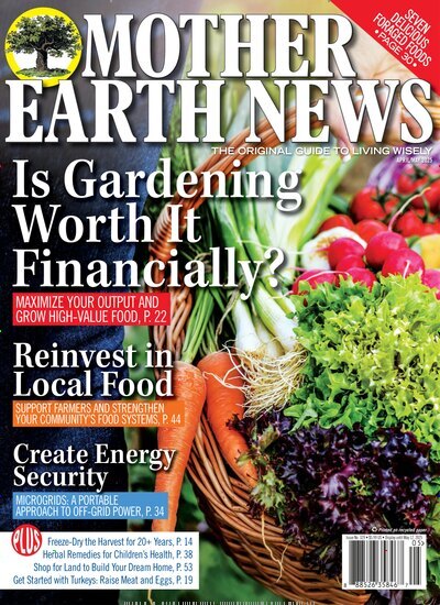 Titelbild der Ausgabe 2/2025 von Mother Earth News. Diese Zeitschrift und viele weitere Gartenzeitschriften und Wohnzeitschriften als Abo oder epaper bei United Kiosk online kaufen.