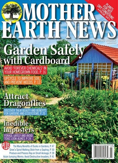 Titelbild der Ausgabe 7/2024 von Mother Earth News. Diese Zeitschrift und viele weitere Gartenzeitschriften und Wohnzeitschriften als Abo oder epaper bei United Kiosk online kaufen.