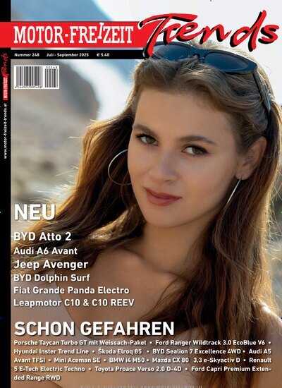 Titelbild der Ausgabe 248/2025 von MOTOR Freizeit & Trends. Diese Zeitschrift und viele weitere Automagazine und Motorradzeitschriften als Abo oder epaper bei United Kiosk online kaufen.