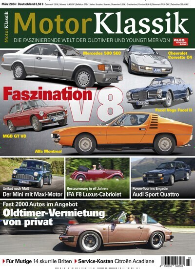 MotorKlassik Magazin Cover