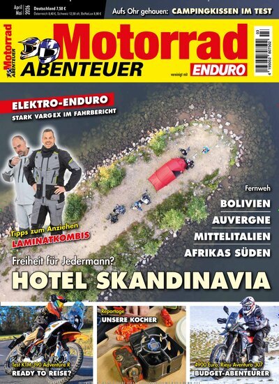 Titelbild der Ausgabe 3/2026 von Motorrad ABENTEUER. Diese Zeitschrift und viele weitere Automagazine und Motorradzeitschriften als Abo oder epaper bei United Kiosk online kaufen.