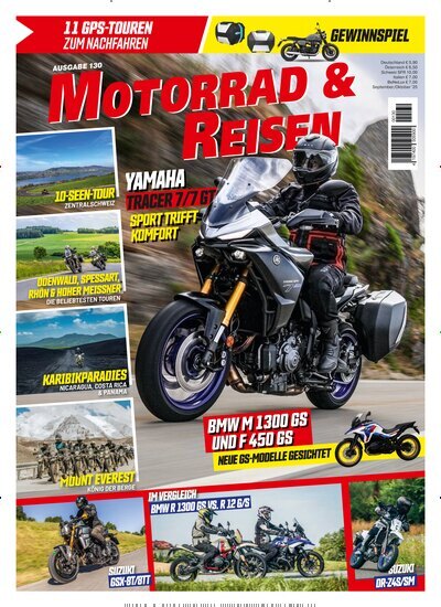 Titelbild der Ausgabe 130/2025 von Motorrad & Reisen. Diese Zeitschrift und viele weitere Automagazine und Motorradzeitschriften als Abo oder epaper bei United Kiosk online kaufen.