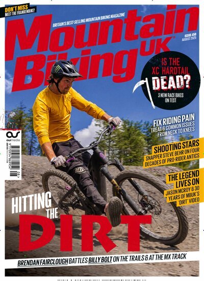 Titelbild der Ausgabe 450/2025 von Mountain Biking UK. Diese Zeitschrift und viele weitere Sportmagazine als Abo oder epaper bei United Kiosk online kaufen.