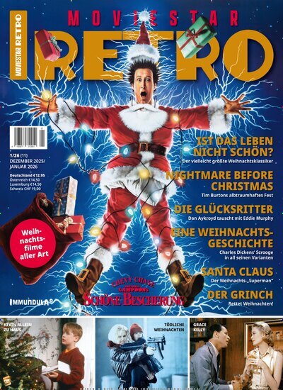 Titelbild der Ausgabe 11/2026 von Moviestar Retro. Diese Zeitschrift und viele weitere Audiomagazine, Filmmagazine und Fotozeitschriften als Abo oder epaper bei United Kiosk online kaufen.