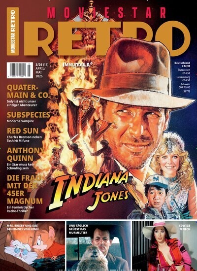 Titelbild der Ausgabe 13/2026 von Moviestar Retro. Diese Zeitschrift und viele weitere Audiomagazine, Filmmagazine und Fotozeitschriften als Abo oder epaper bei United Kiosk online kaufen.