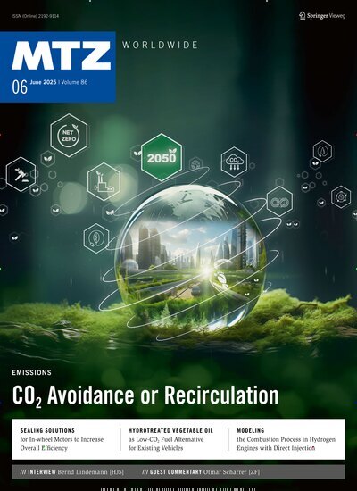 Titelbild der Ausgabe 6/2025 von MTZ worldwide. Diese Zeitschrift und viele weitere Industriemagazine und Handwerkmagazine als Abo oder epaper bei United Kiosk online kaufen.