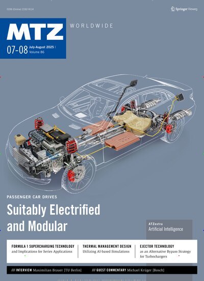 Titelbild der Ausgabe 7/2025 von MTZ worldwide. Diese Zeitschrift und viele weitere Industriemagazine und Handwerkmagazine als Abo oder epaper bei United Kiosk online kaufen.