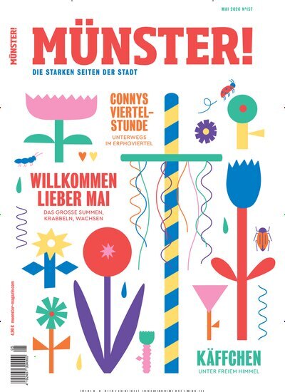 Titelbild der Ausgabe 157/2026 von Münster!. Diese Zeitschrift und viele weitere Lifestylemagazine und Peoplemagazine als Abo oder epaper bei United Kiosk online kaufen.